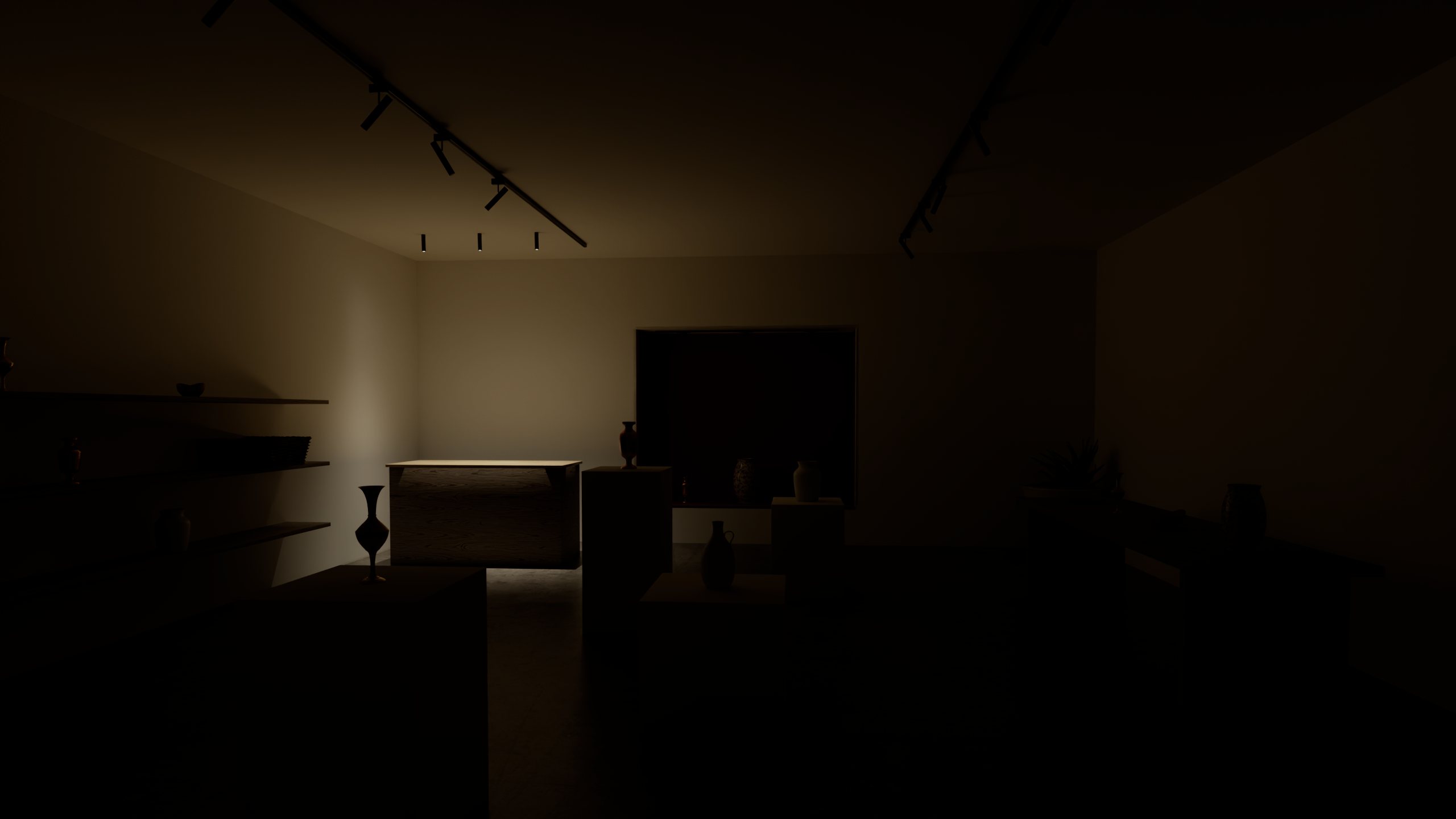 Boutique illuminato solo da Robo CH0188