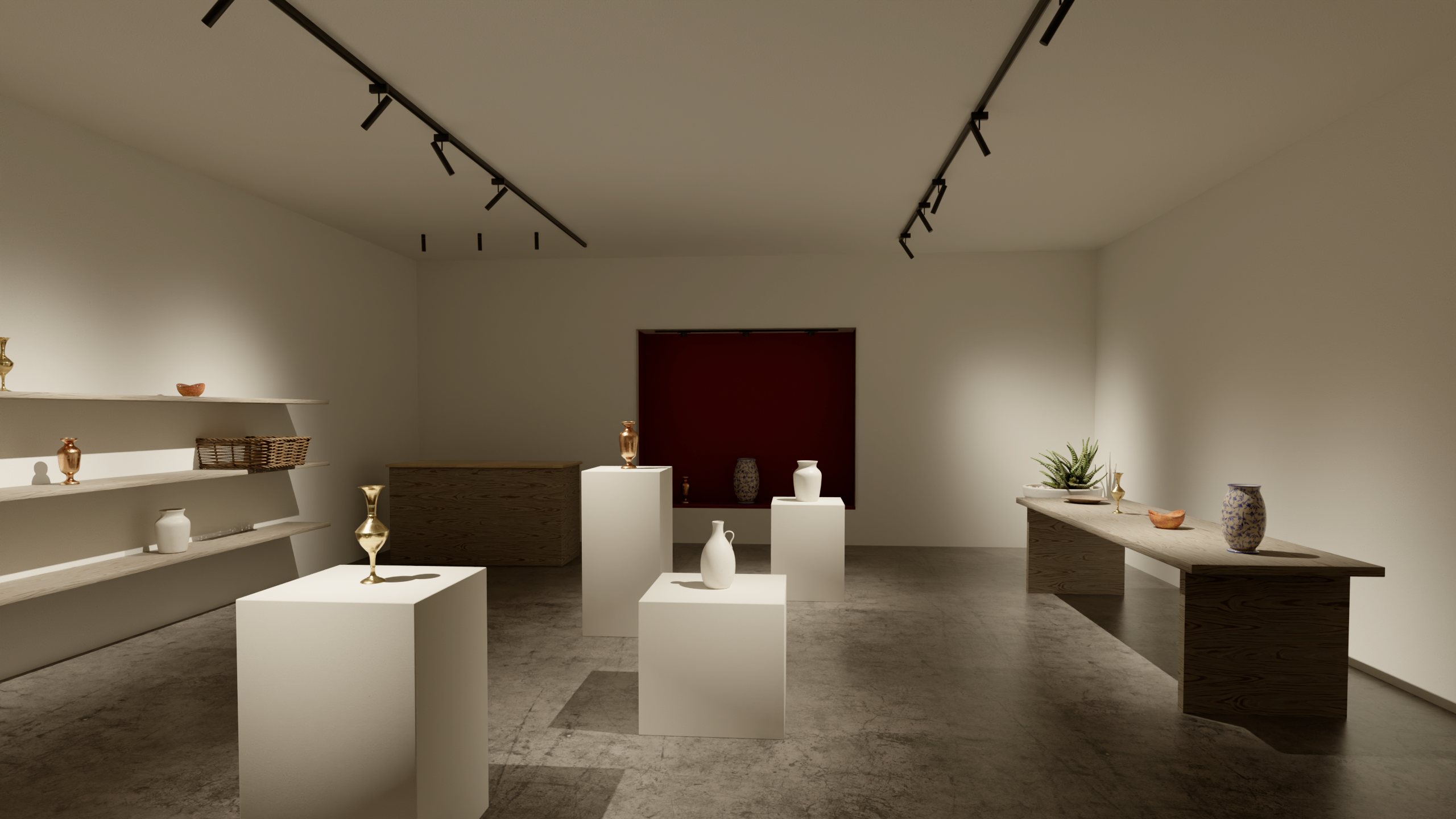 Boutique lit by 4232–4234 Series C3-4233 alone